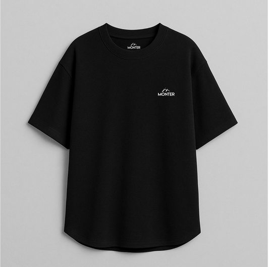 Camisa Oversize negra basic