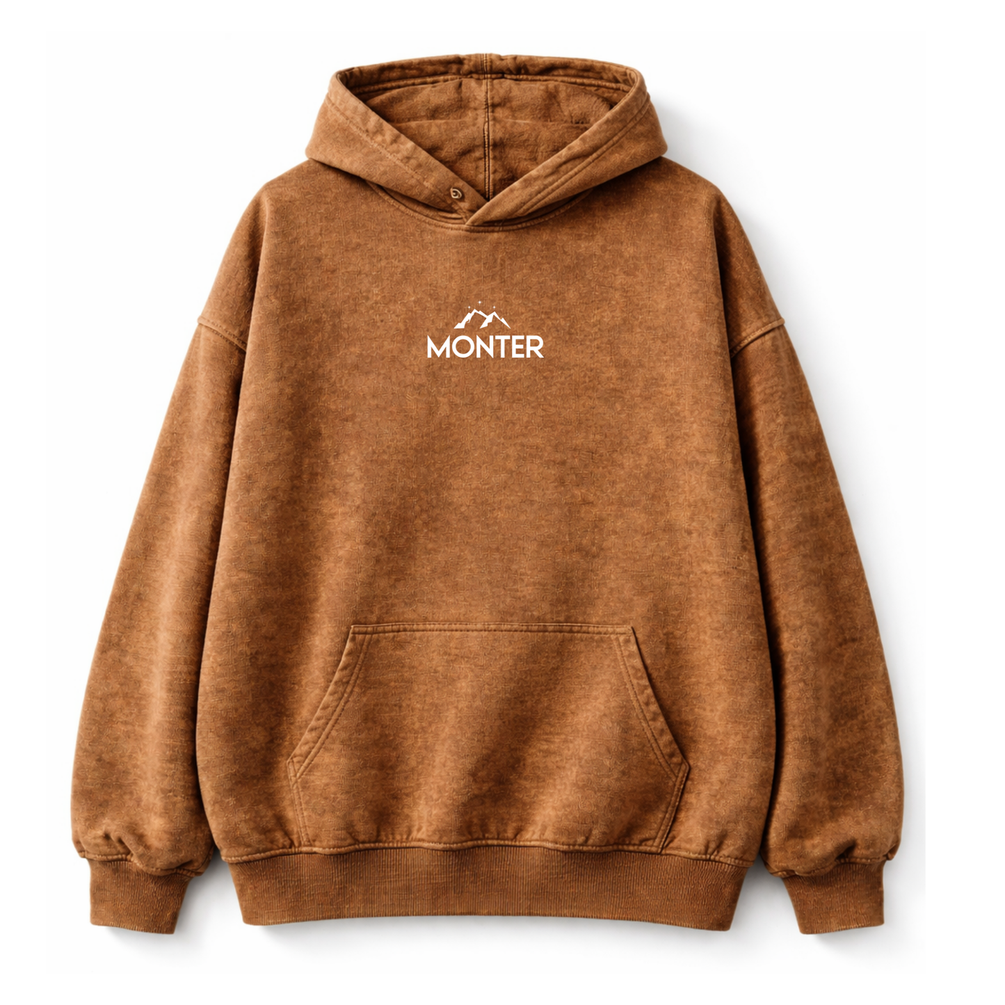 Buzo Oversize Cafe Acidwash