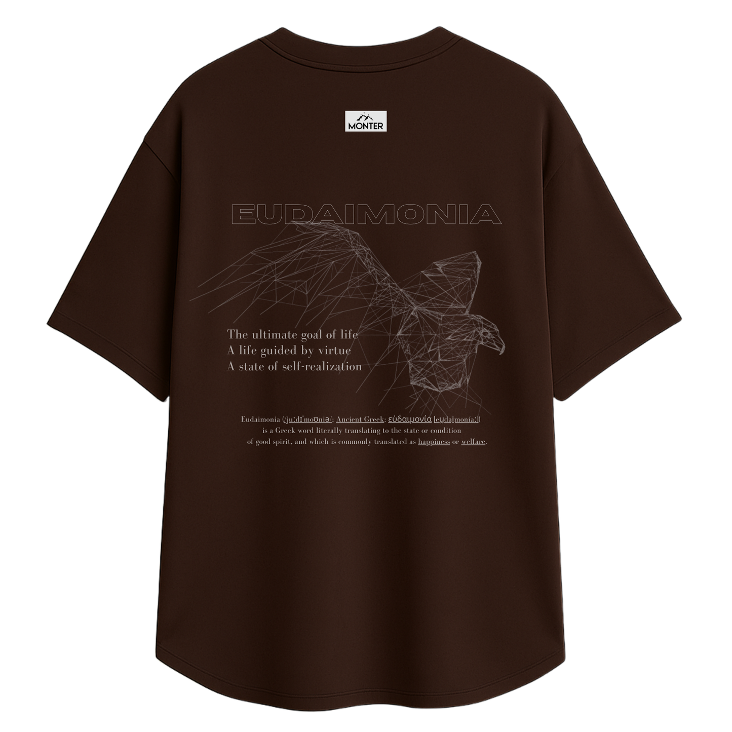 Camisa Oversize Chocolate