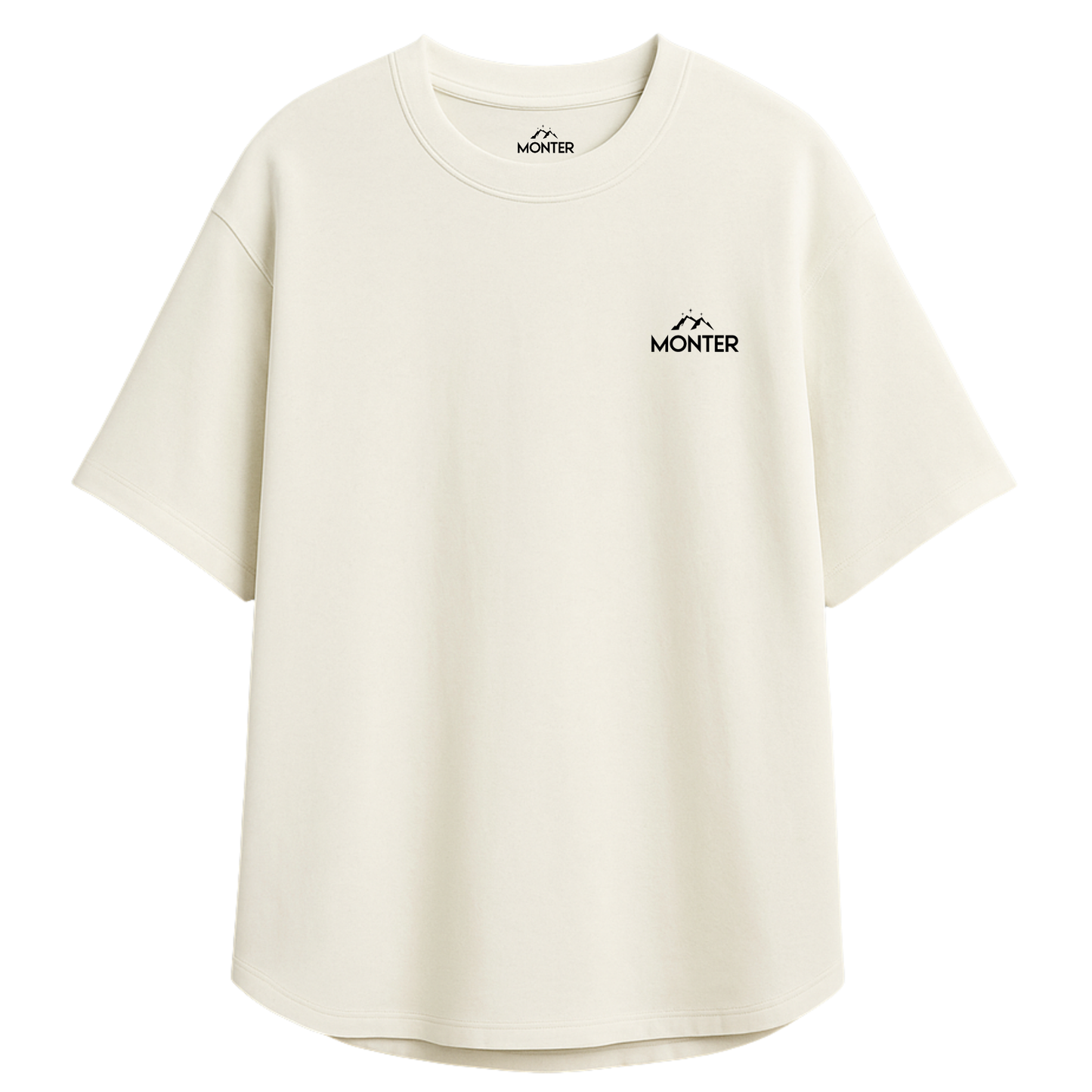 Camisa Oversize Blanco Hueso básic