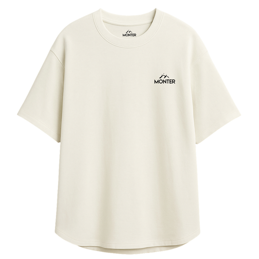 Camisa Oversize Blanco Hueso básic