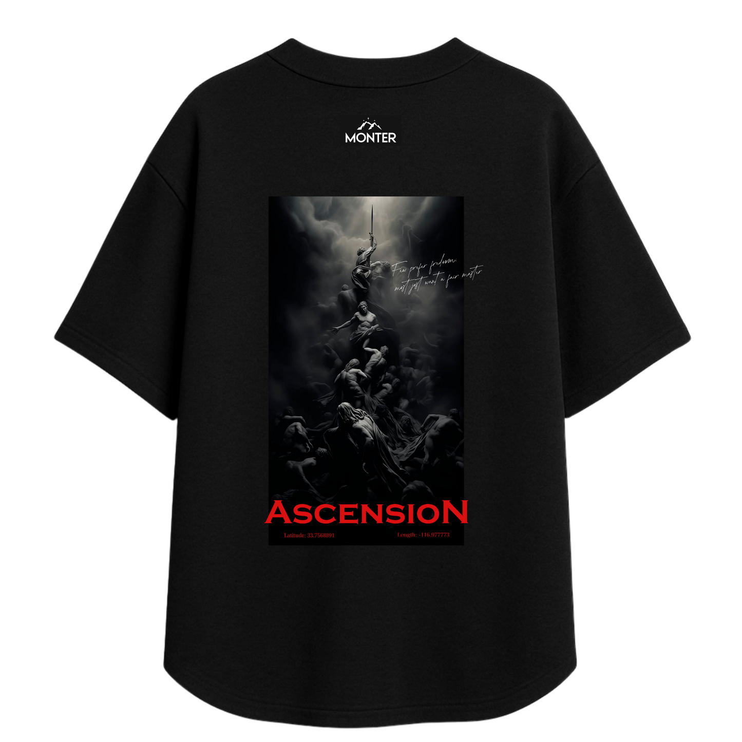 Camisa Oversize negra